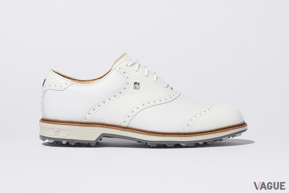 世界のトップゴルファーたちの協力を得て開発されたフットジョイの最高峰ゴルフシューズ「DryJoys Premiere Wilcox」