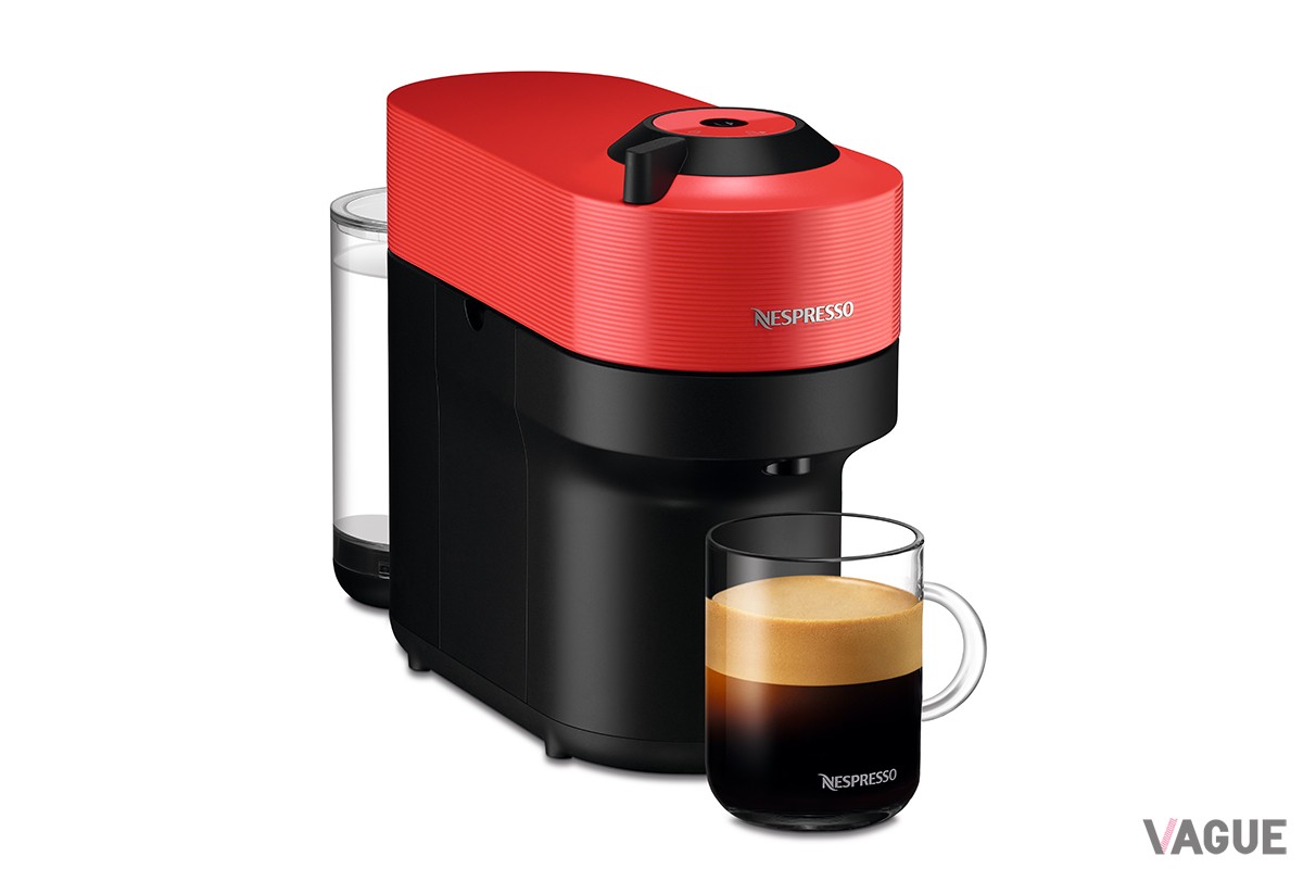 独自の抽出システムで、各コーヒーの個性豊かなアロマと味わいをより引き出すネスプレッソの最新コーヒーメーカー「ヴァーチュオ ポップ」