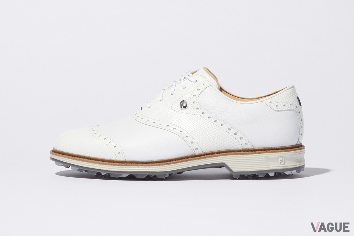 世界のトップゴルファーたちの協力を得て開発されたフットジョイの最高峰ゴルフシューズ「DryJoys Premiere Wilcox」
