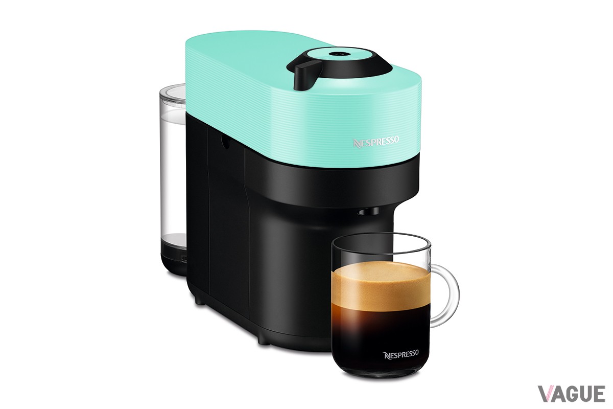 独自の抽出システムで、各コーヒーの個性豊かなアロマと味わいをより引き出すネスプレッソの最新コーヒーメーカー「ヴァーチュオ ポップ」