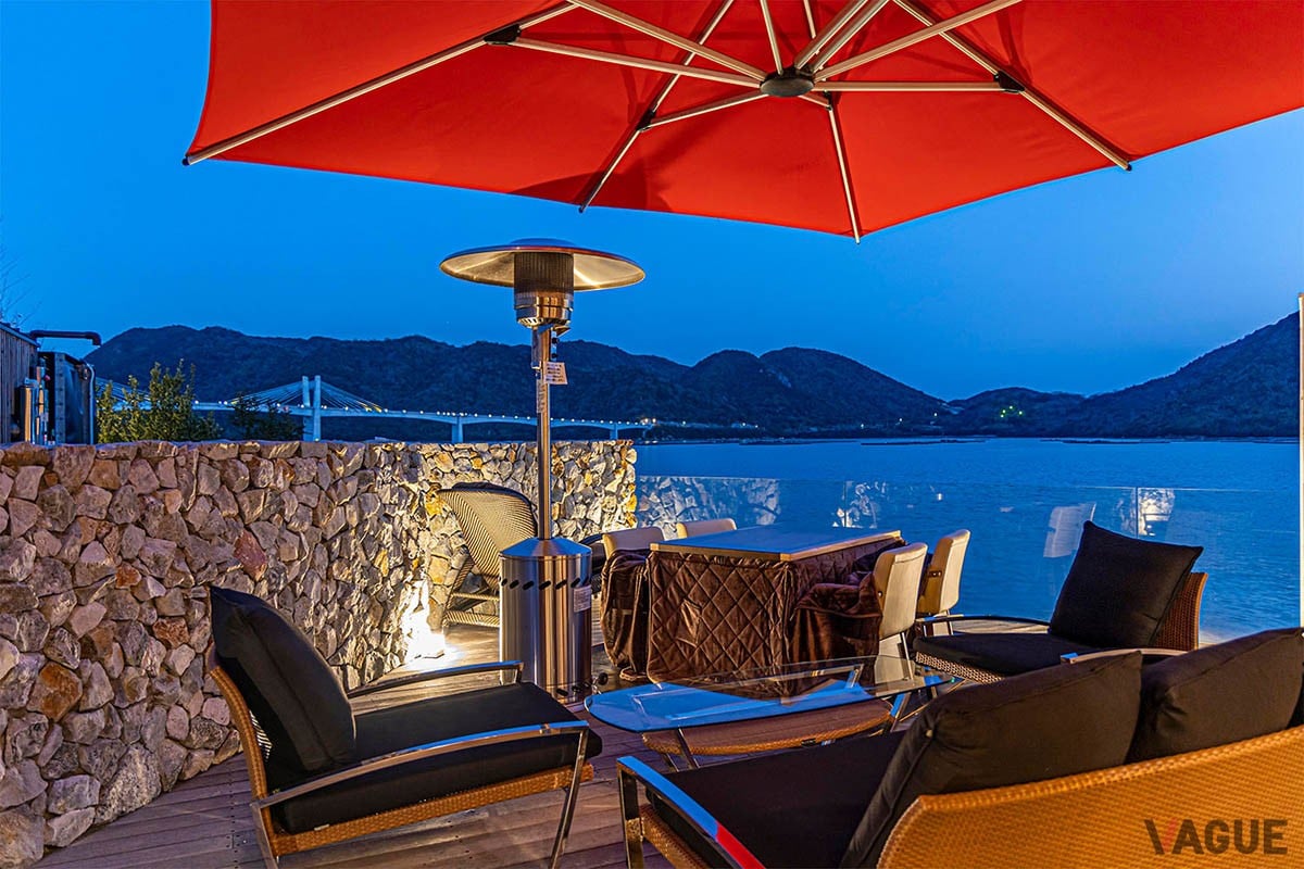 天然温泉のインフィニティ風呂や海辺のアクティビティを満喫できる、全棟オーシャンビューのヴィラ＆グランピング施設「Villa Stella-ヴィラ ステラ-」