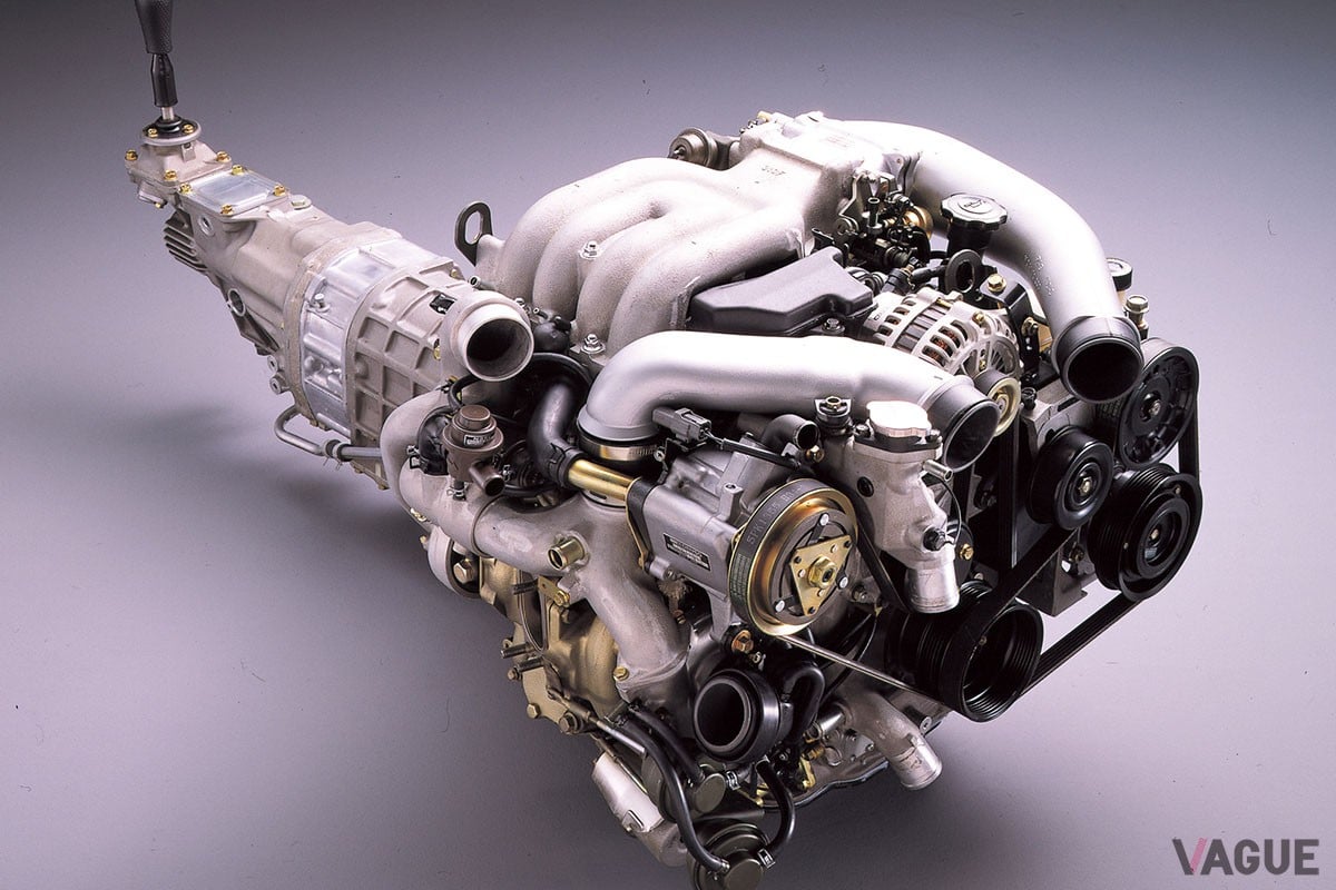 “FD型”「RX-7」に搭載された“13B型”ロータリーターボ