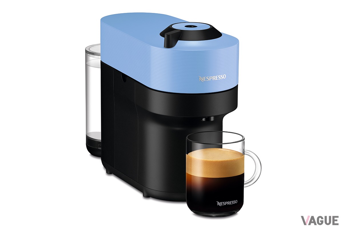 独自の抽出システムで、各コーヒーの個性豊かなアロマと味わいをより引き出すネスプレッソの最新コーヒーメーカー「ヴァーチュオ ポップ」