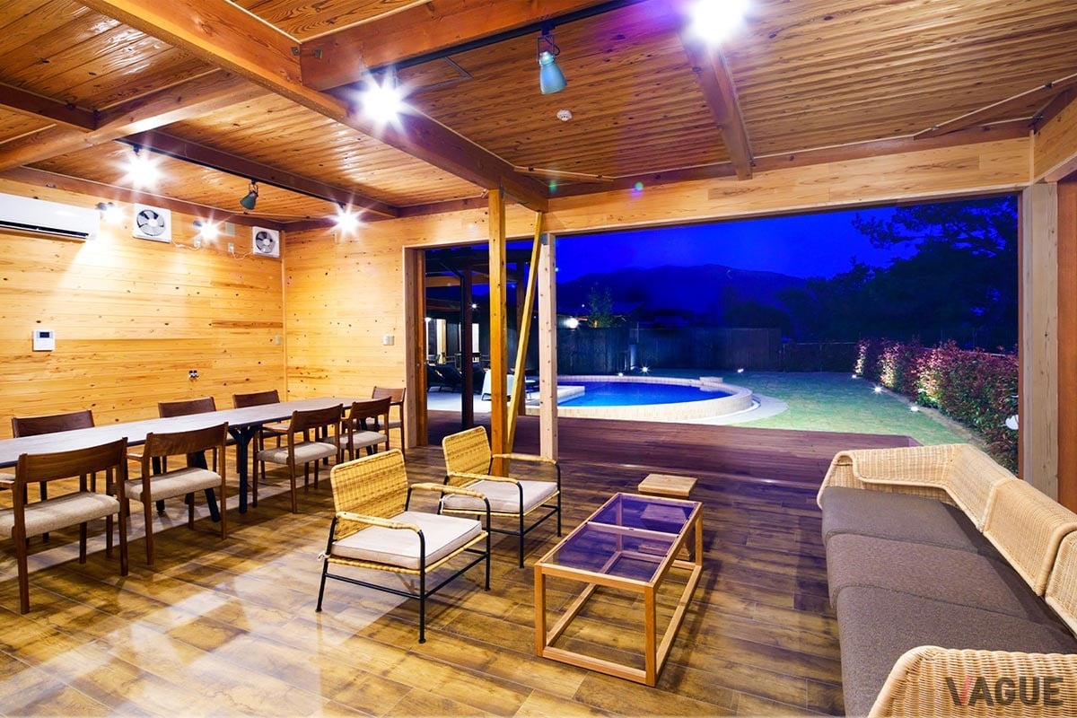 「VILLA MAKINO」は外あそびが好きな愛犬もよろこぶドッグフレンドリーなプレミアムヴィラ