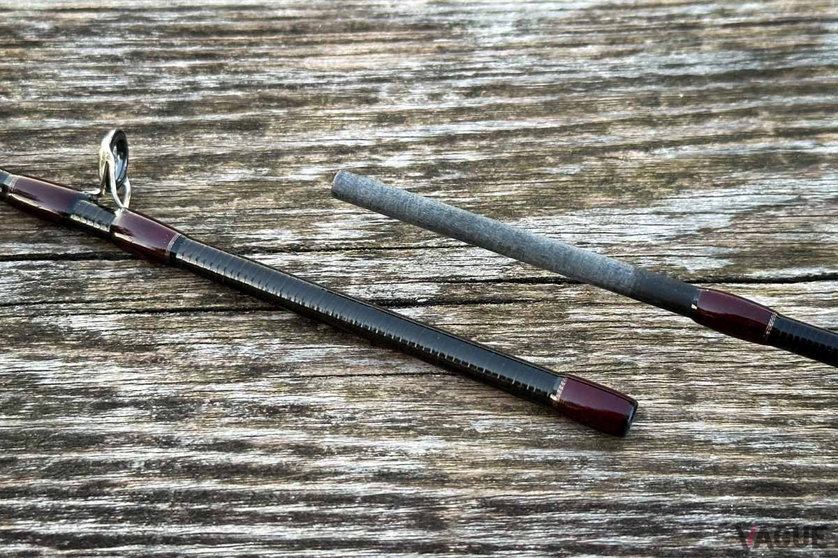 並継のジョイント部は精度の高い仕上がり