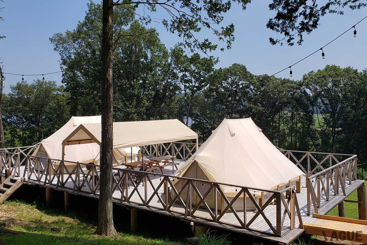 複合型アウトドア施設「58ロハスクラブ」内に誕生したグランピング施設「栃木ファームグランピング Rustic CAMP-ラスティックキャンプ-」