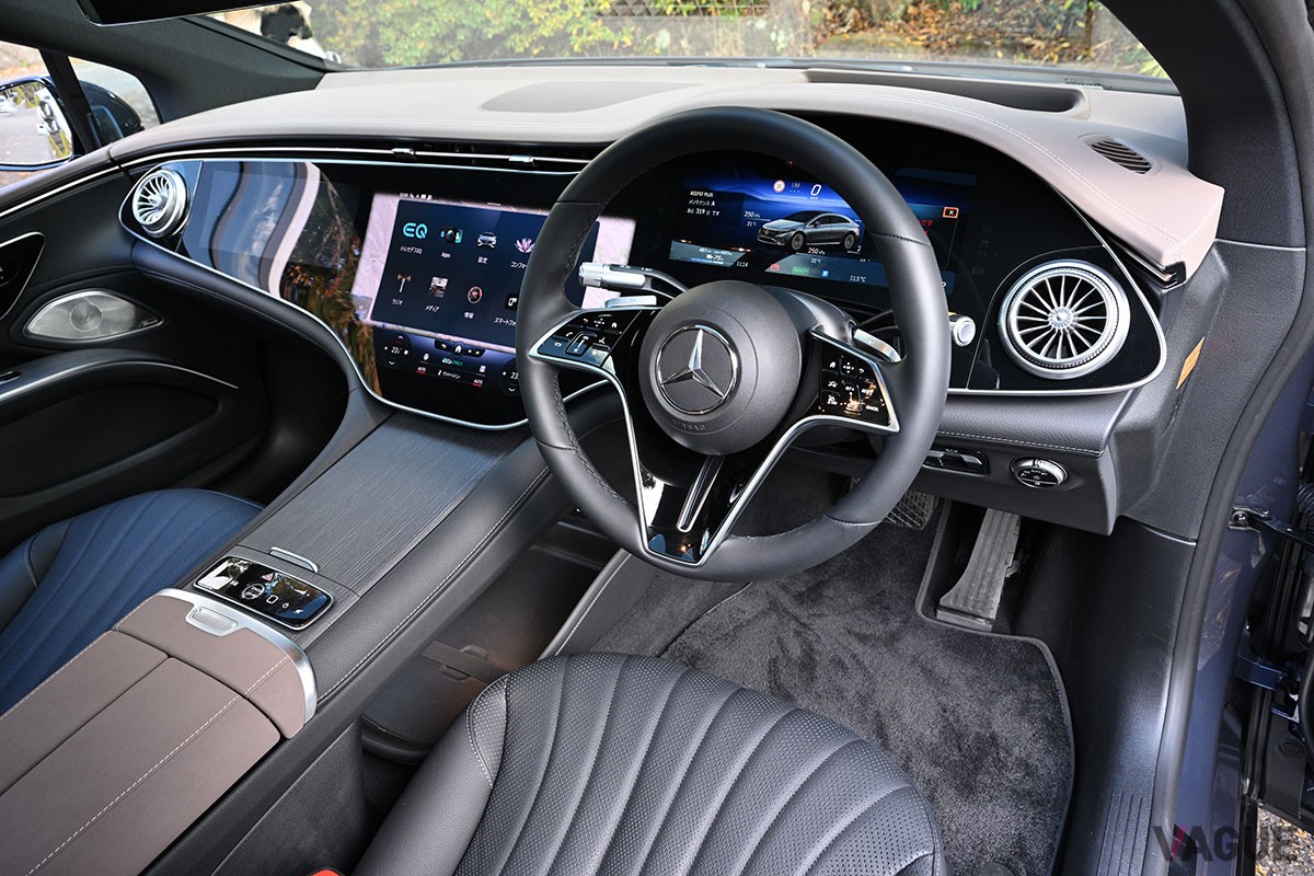 旧車乗りにもEVの面白さやポテンシャルの高さを痛感させたメルセデス・ベンツのフラッグシップEV「EQS450＋」