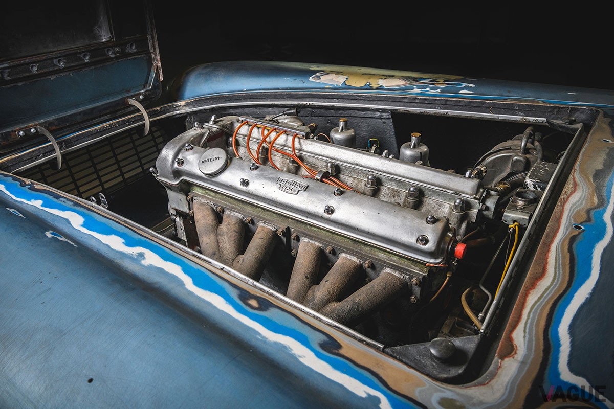 エンジンは「Cタイプ」が積んでいたものに換装されている（C）Bonhams