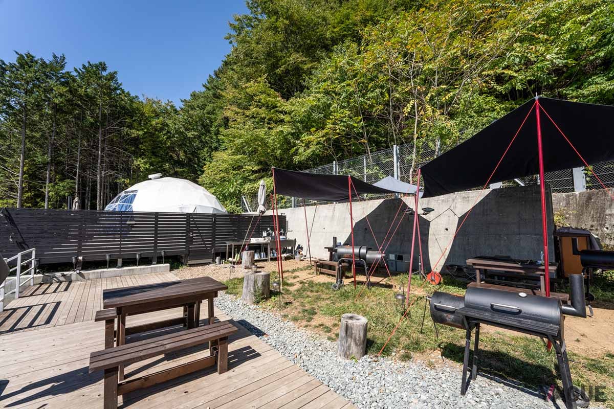 富士山を両裾野まで見渡せる風景美が自慢の絶景スポットにある話題のグランピング施設「Mount Fuji Panorama Glamping」