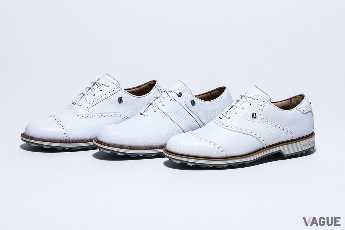 世界のトップゴルファーたちの協力を得て開発されたフットジョイの最高峰ゴルフシューズ「DryJoys Premiere Wilcox」