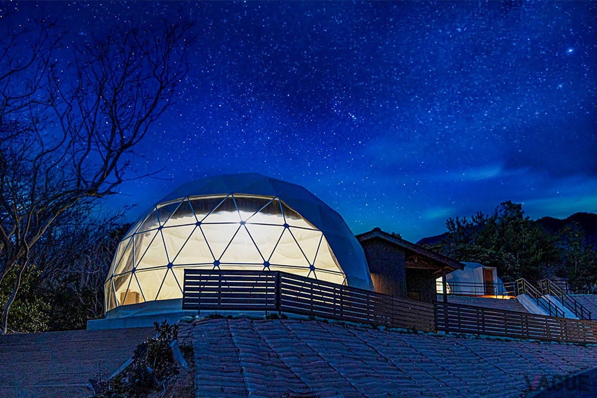 サウナのある客室や愛犬と泊まれる棟をセレクトできる島根県出雲市の新グランピング施設「出雲グランピングREUNA-レウナ-」