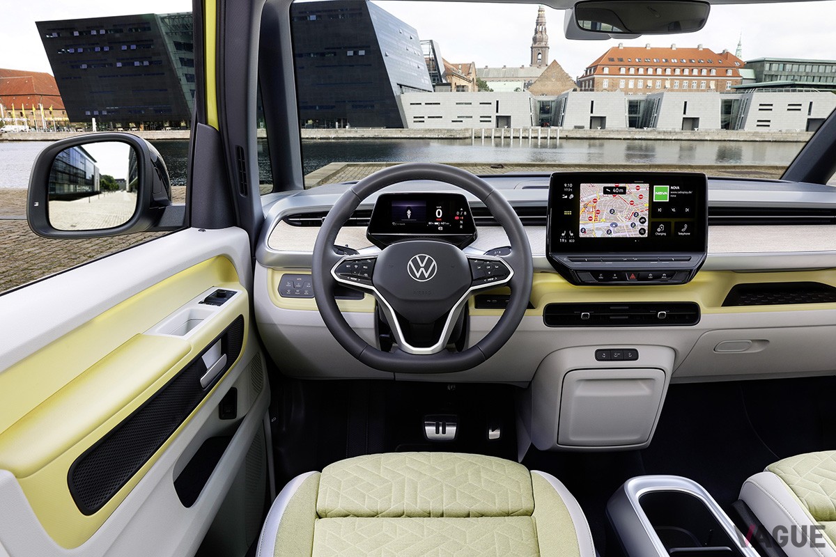 VWのEVミニバン、新型「ID.バズ」のインテリア