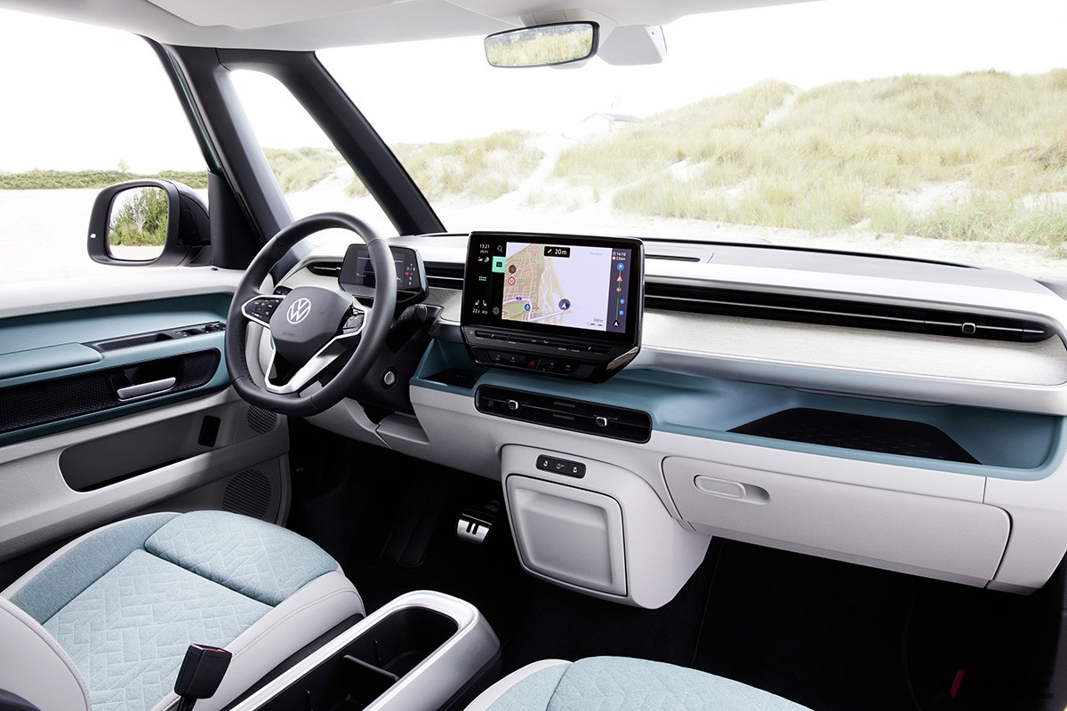 VWのEVミニバン、新型「ID.バズ」のインテリア