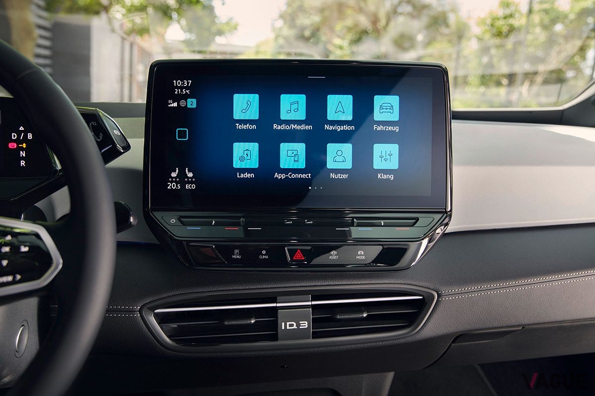 現行型VW「ID.3」のインテリア