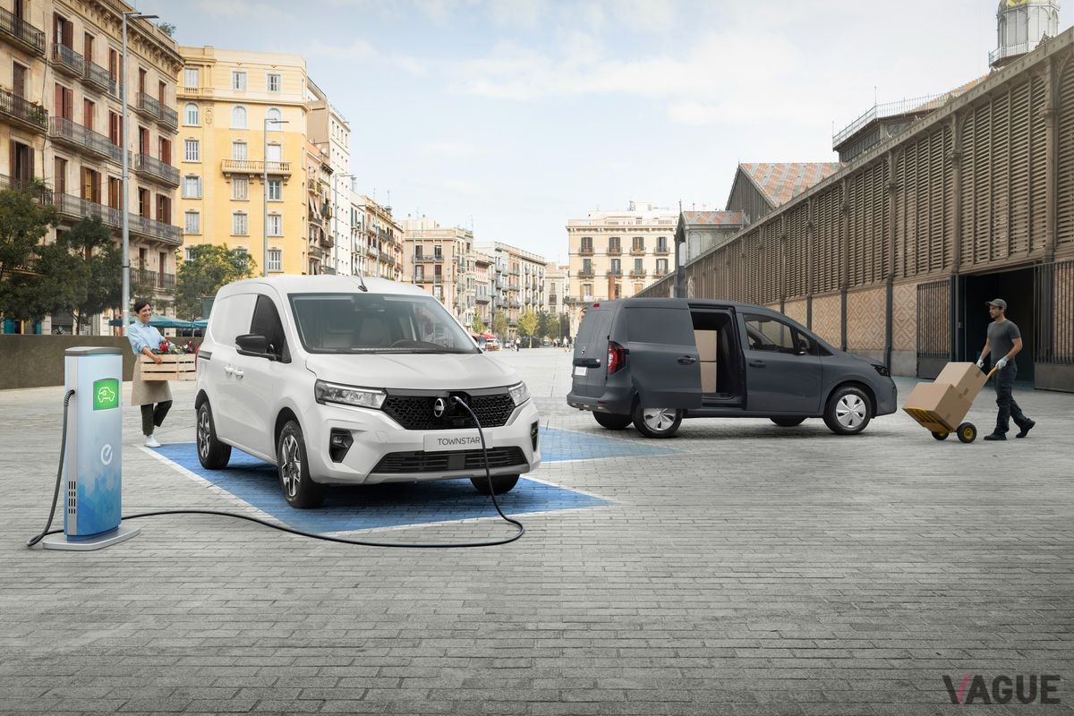 欧州で登場した日産「タウンスターEV」