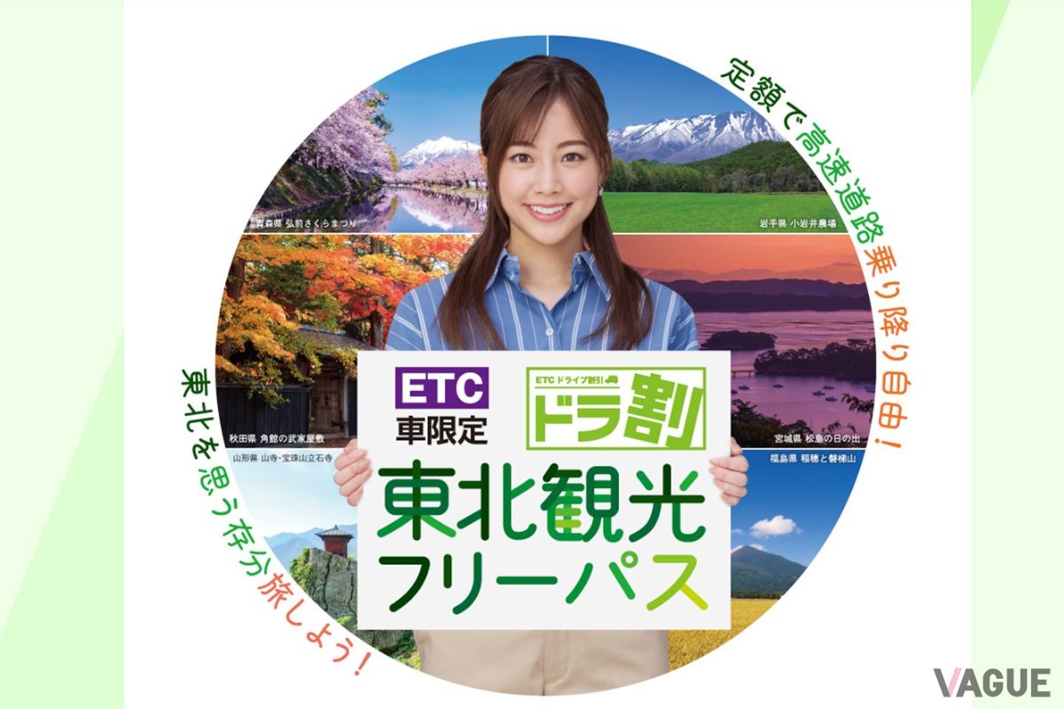 ドラぷらの「東北観光フリーパス」