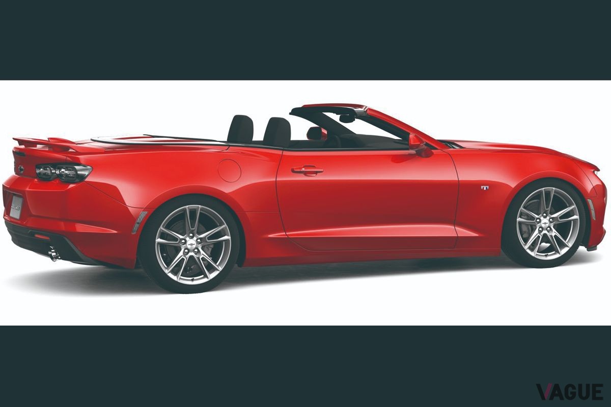 シボレー現行型「カマロ　コンバーチブル」