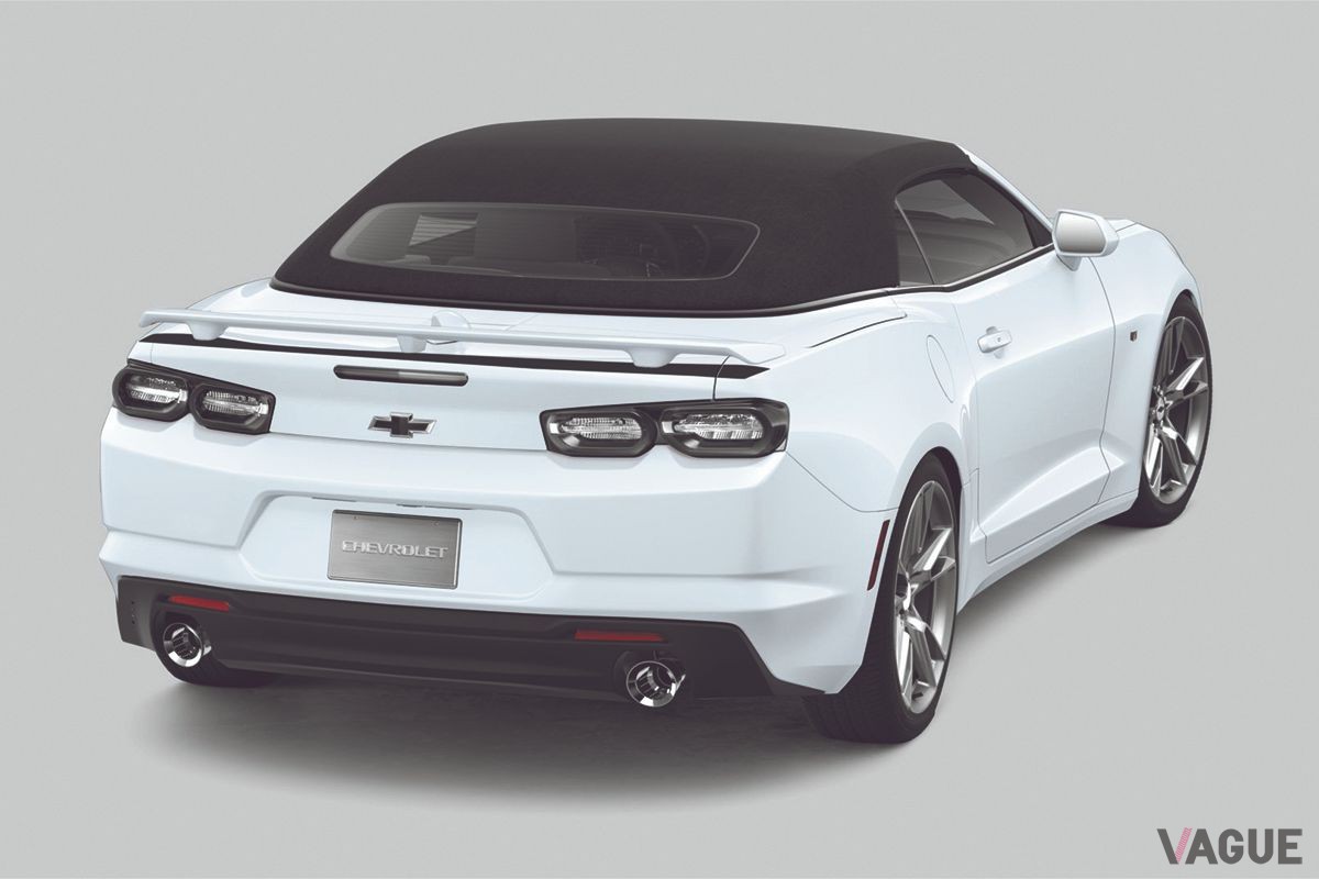 シボレー現行型「カマロ　コンバーチブル」