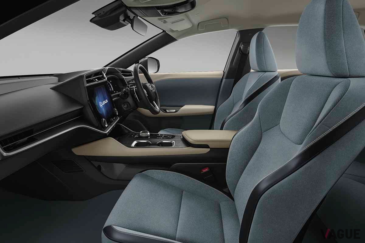 レクサス新型「RZ」のインテリア