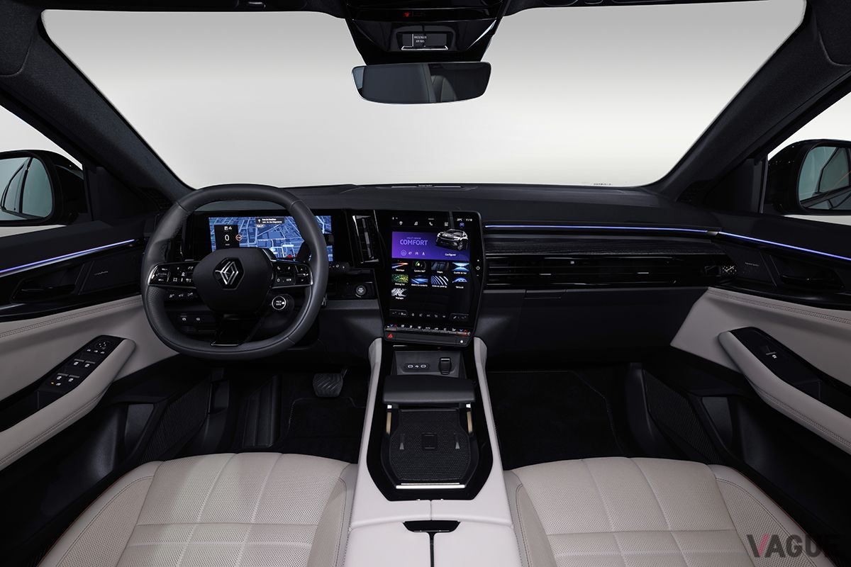 世界初公開されたルノー新型「エスパス」のインテリア