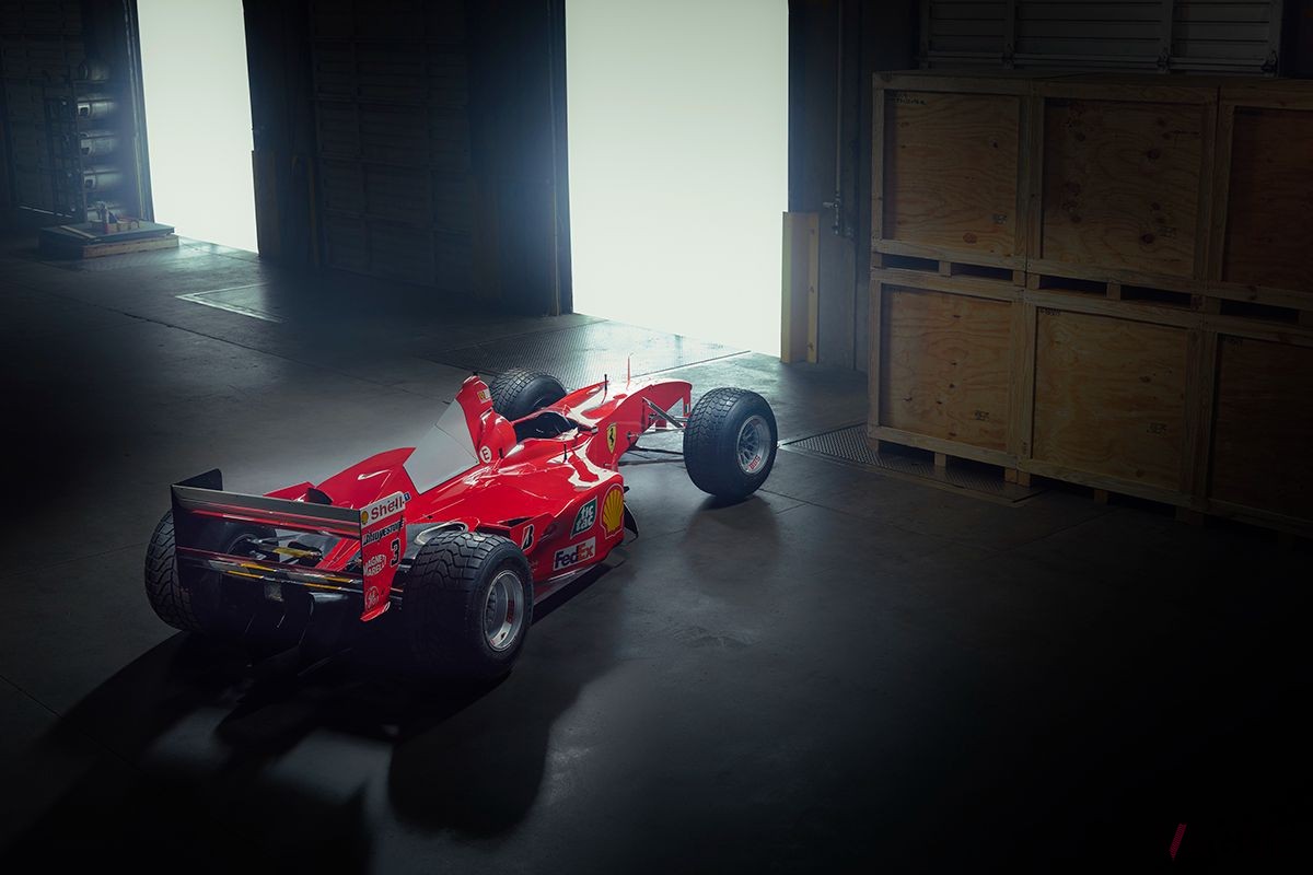 RMサザビーズのオークションに出品されたフェラーリ「F1−2000」©2023 Courtesy of RM Sotheby's