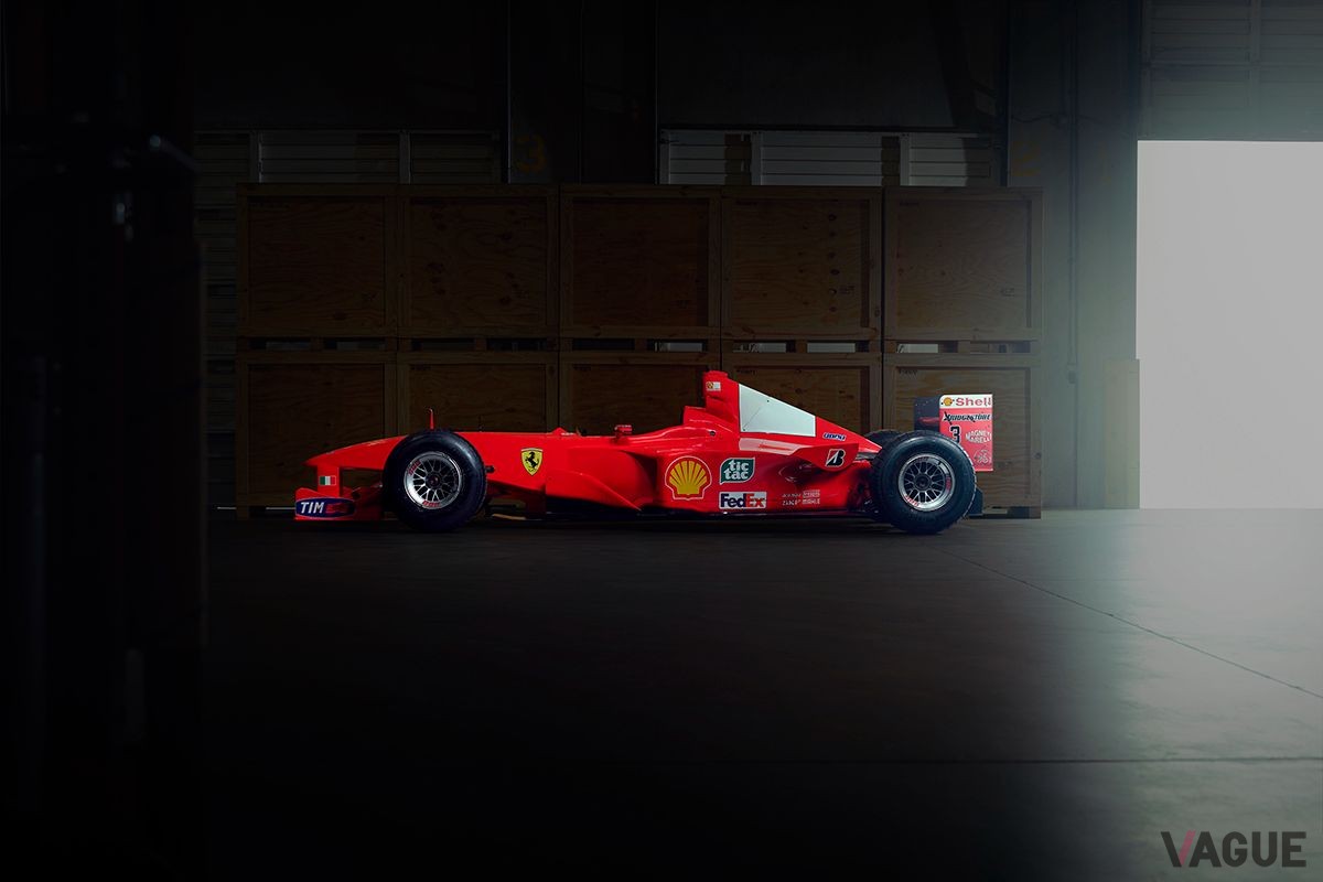 RMサザビーズのオークションに出品されたフェラーリ「F1−2000」©2023 Courtesy of RM Sotheby's