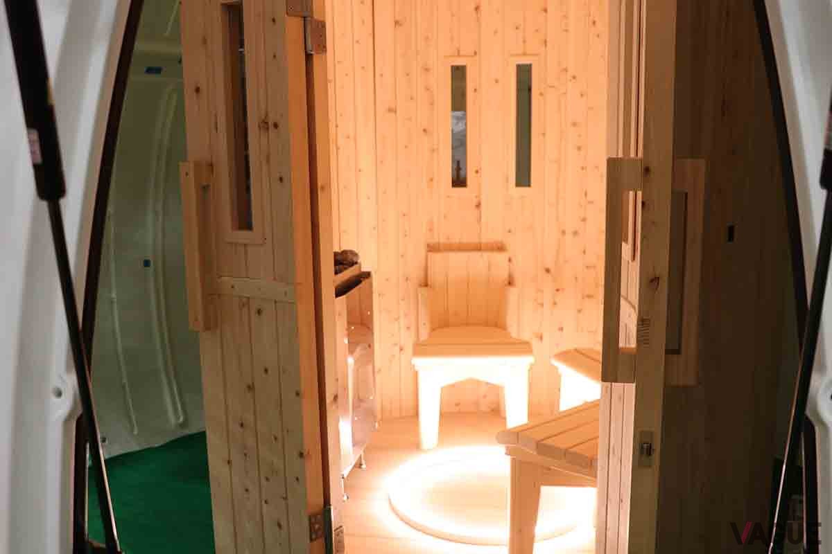 EZDOME JAPANが手がけた「EZD-SAUNA」