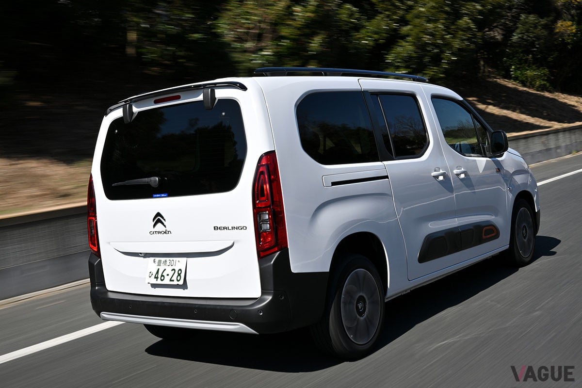 ロング化によってキャビンや荷室がより広くなり、乗り心地も一段と快適になったシトロエン「ベルランゴ ロング」