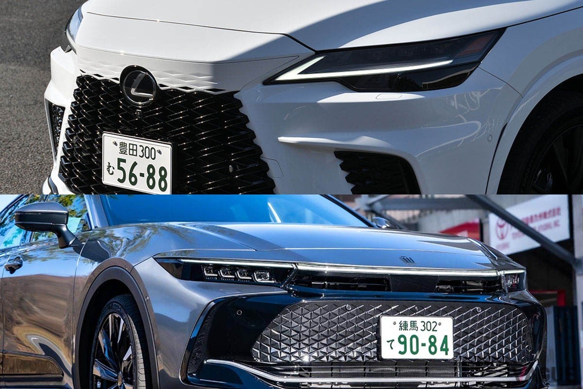 レクサスの「RX」とトヨタ「クラウン・クロスオーバー」は、メカニズム的には“隠れ兄弟車”と呼べる間柄。そんな2台の走り味に違いはあるのか?