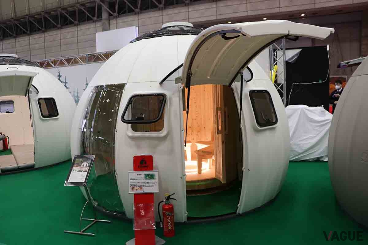 EZDOME JAPANが手がけた「EZD-SAUNA」