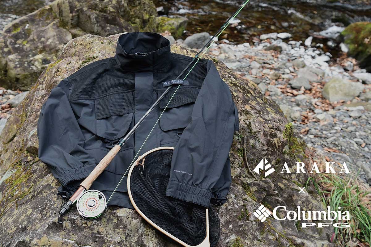 「ARAKA」×「Columbia PFG」コラボ。日常づかいでもカッコよくキマる「ソフトシェルジャケット」誕生