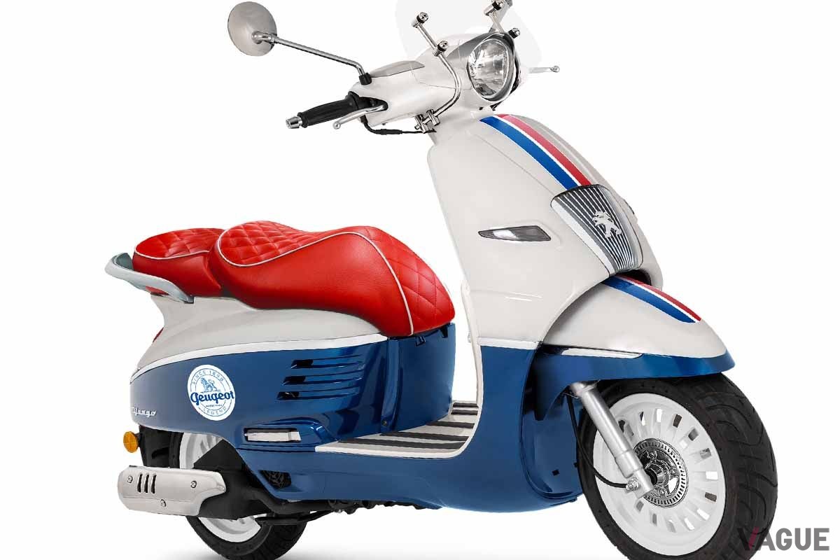 プジョーモトシクルの特別仕様車「ジャンゴ125 ABS ファイナルエディション」