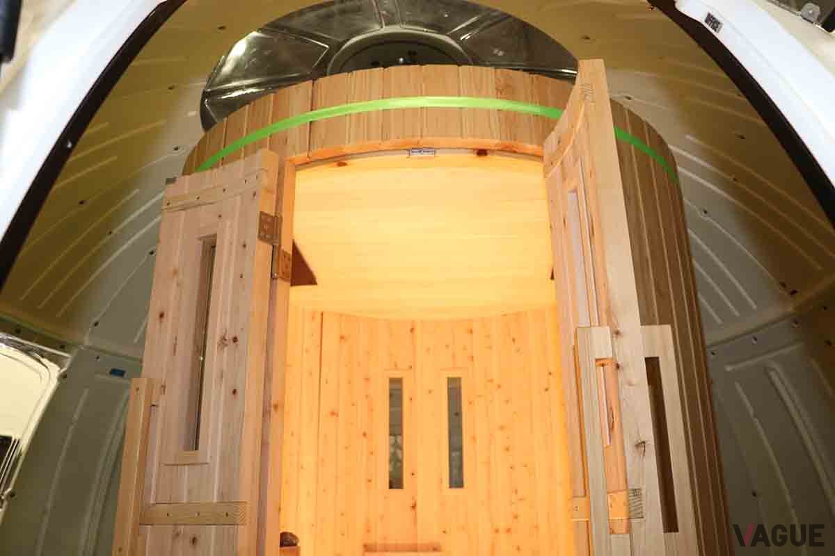 EZDOME JAPANが手がけた「EZD-SAUNA」