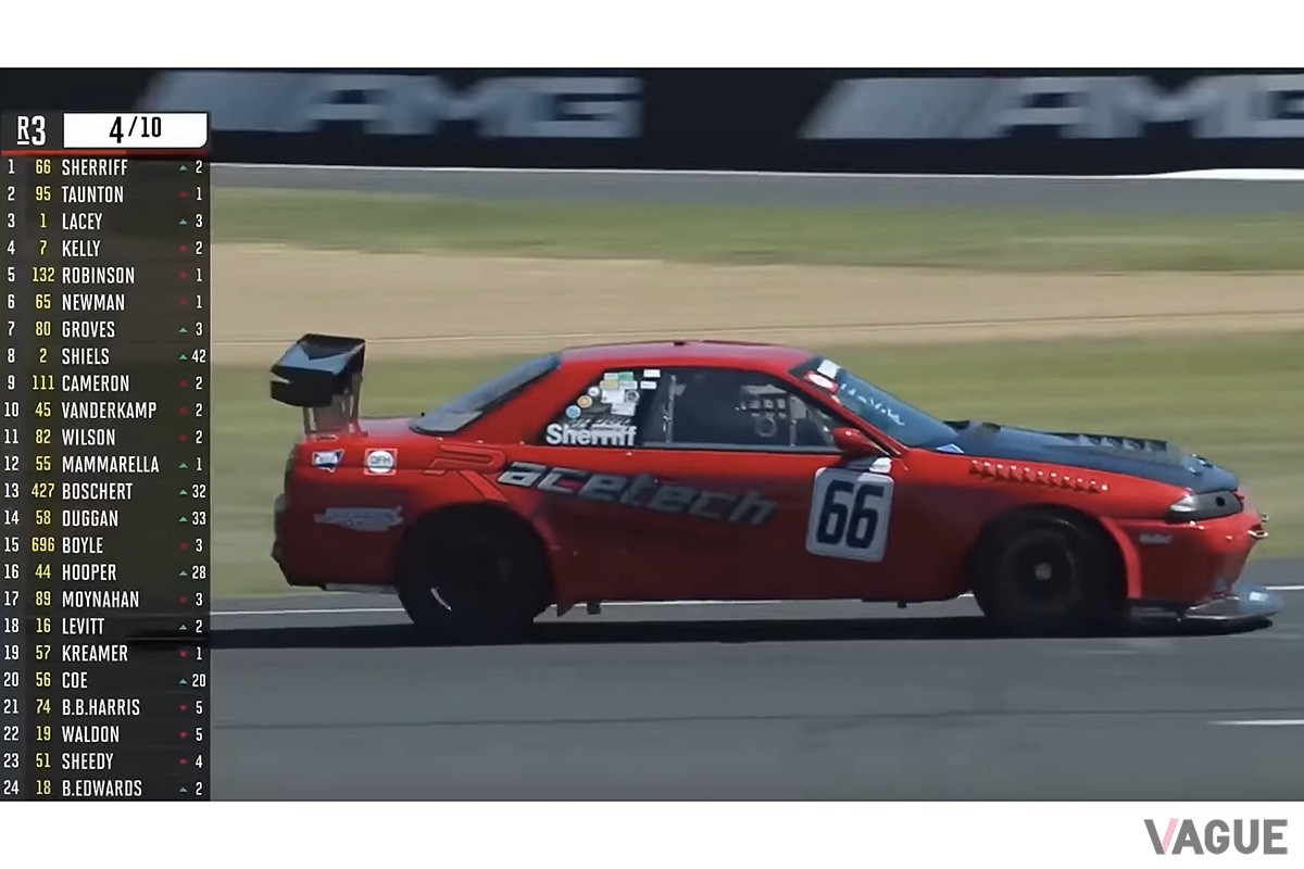 クラッシュするまではトップを走行（C）YouTube『Best Motorsport Videos』
