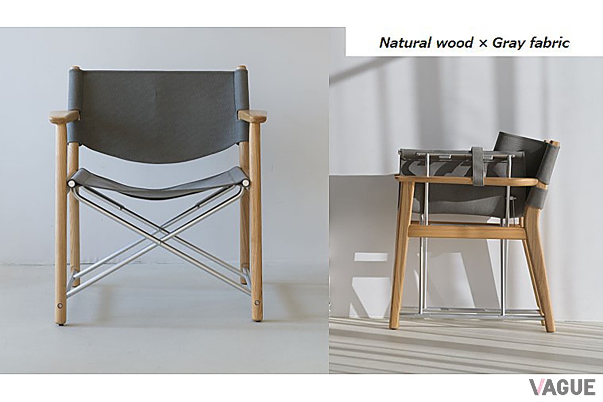 陽の当たる窓辺での読書からリモートワークまで、家のあらゆる場所をくつろぎスペースに変える折りたたみ式の本格ラウンジチェア「foxx chair」