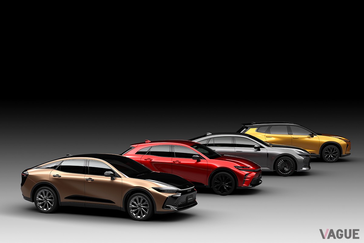 4モデルをラインナップするトヨタ「クラウン」シリーズ