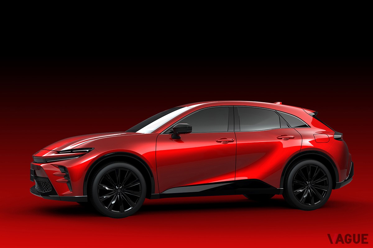 華やかなデザインをまとった内外装に、HEVとPHEVという2パワートレインを設定する新型SUVトヨタ「クラウン・スポーツ」