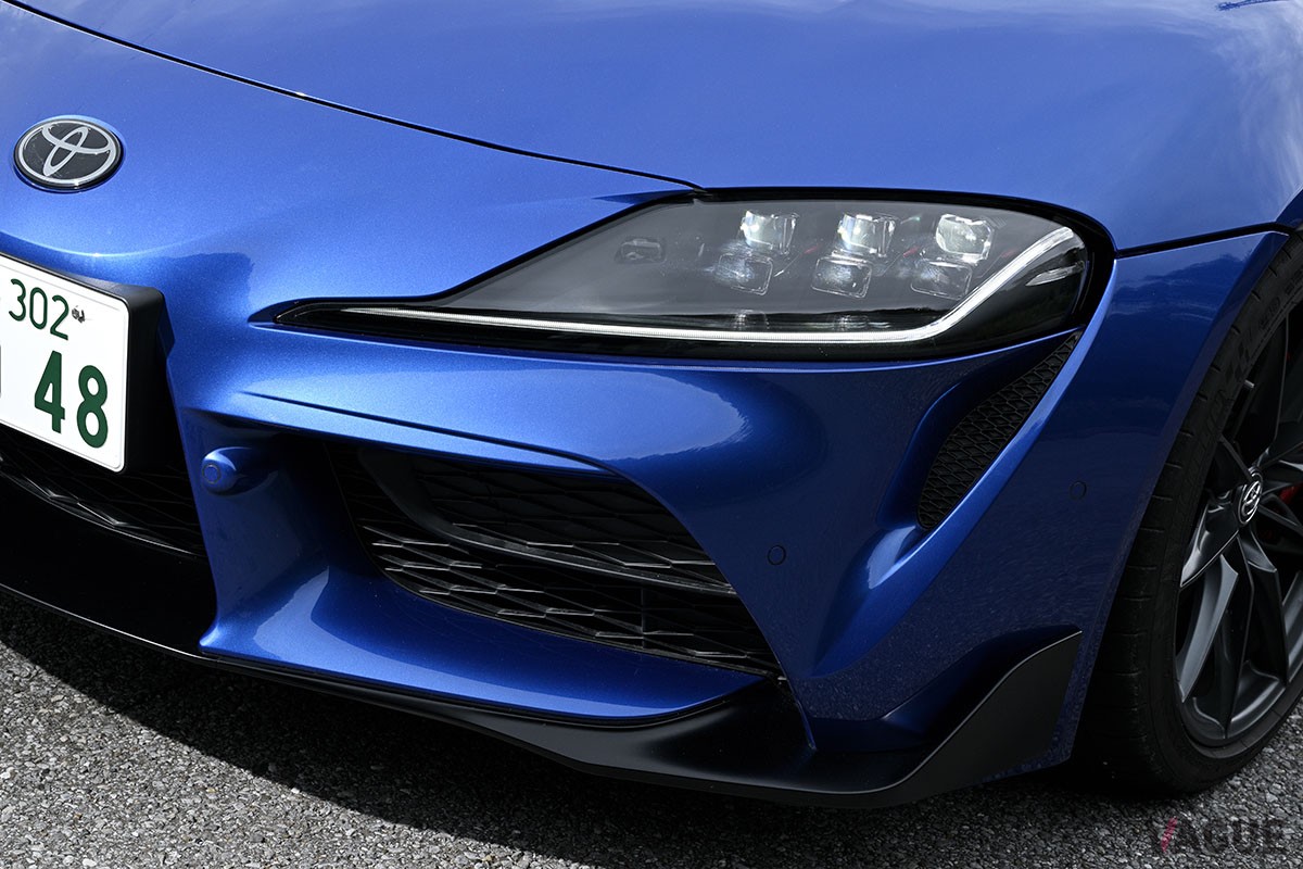 手の内で操る爽快感と限界走行時のダイレクト感が魅力的なMT仕様がラインナップに加わったトヨタ「GRスープラ」