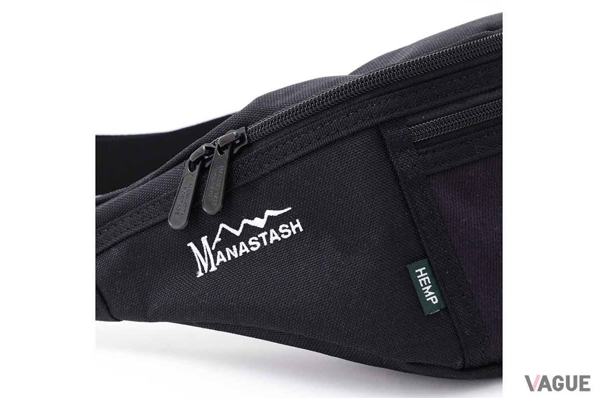 マナスタッシュ×マンハッタンポーテージ「WAIST BAG」
