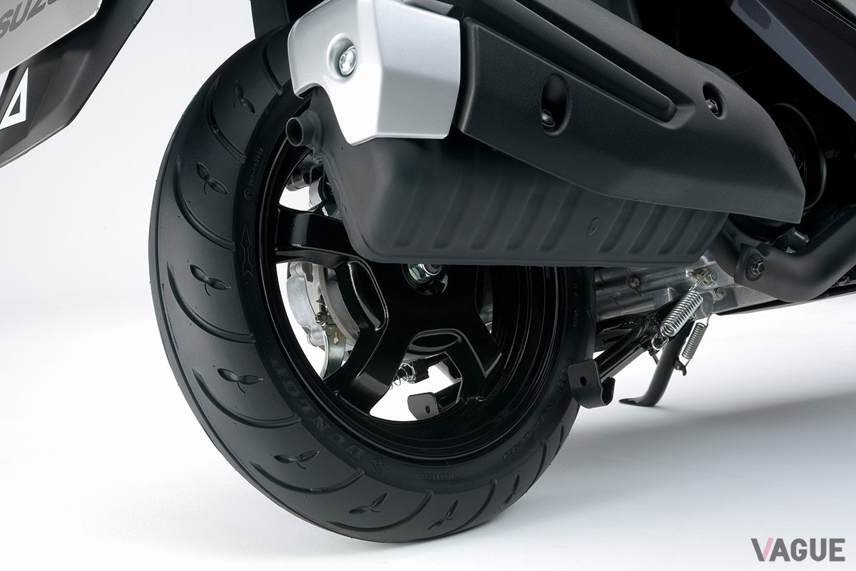 125ccクラスでありながらワンランク上の車格で、コストパフォーマンスにも優れるスズキの新型スクーター「バーグマンストリート125EX」