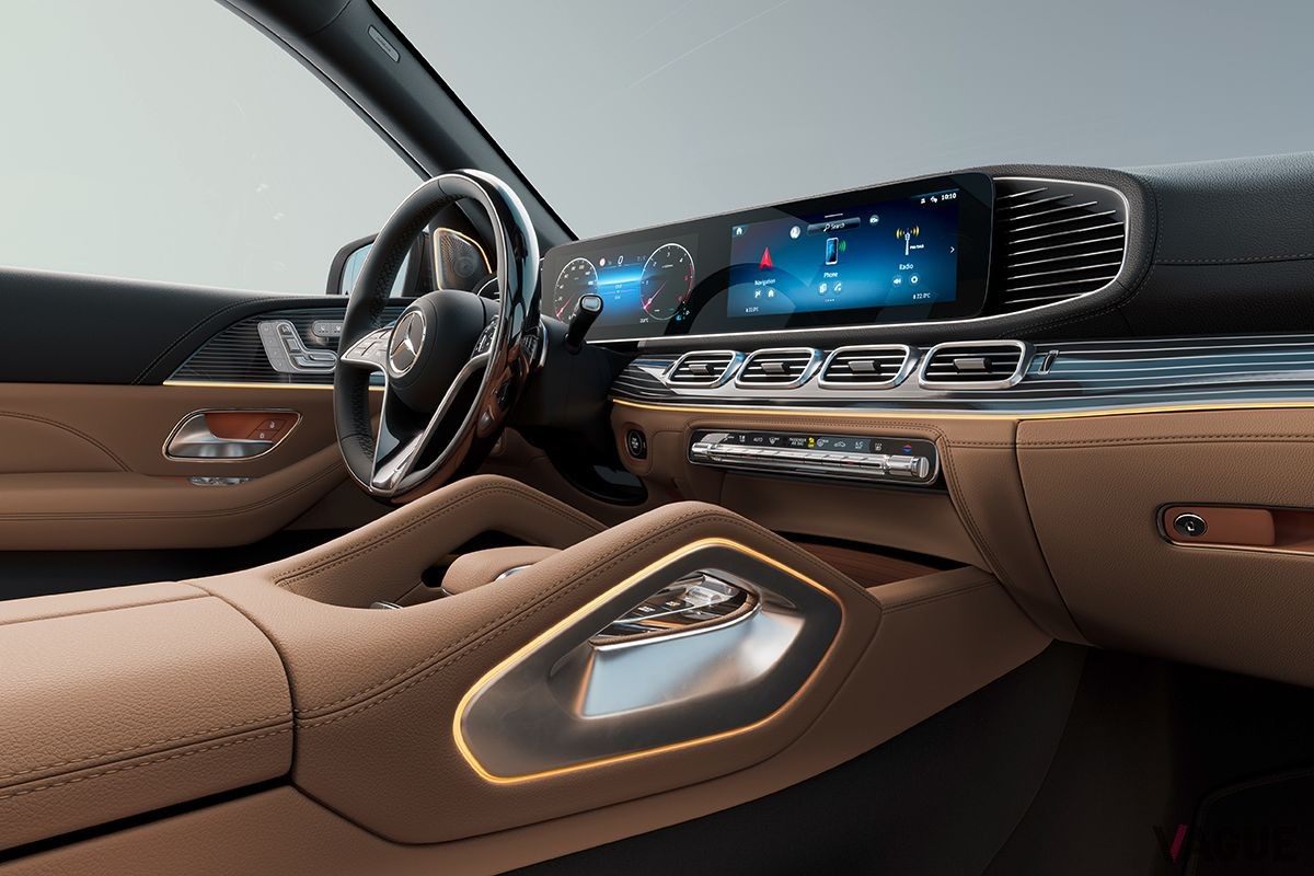 メルセデス・ベンツ改良新型「GLS」のインテリア