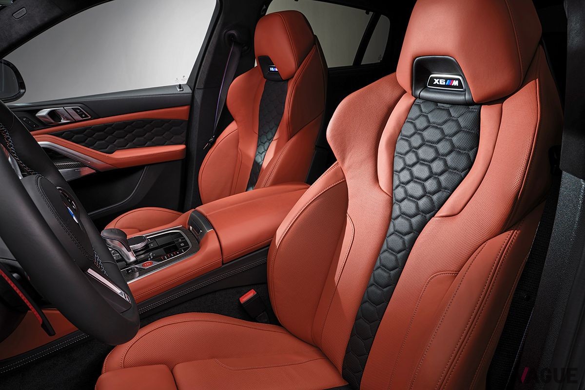 BMW改良新型「X6 Mコンペティション」のインテリア