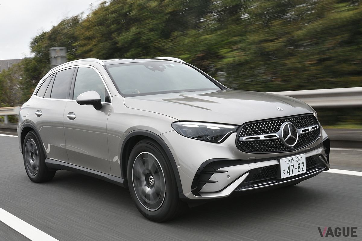 2024年は7074台を販売し、輸入車メーカー車モデル別新車登録台数ランキングで2位、輸入SUVではナンバーワンとなったメルセデス・ベンツ「GLC」