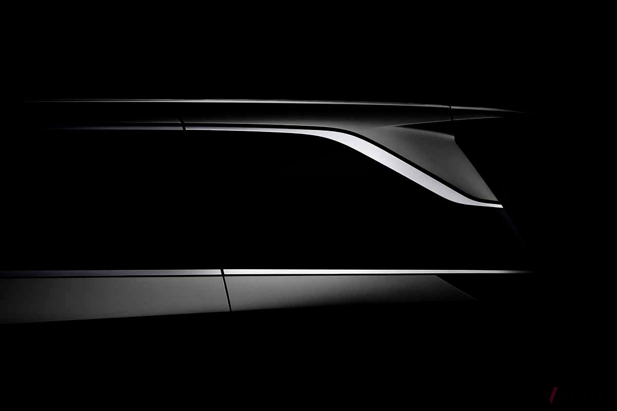 レクサス新型「LM」のティザー画像