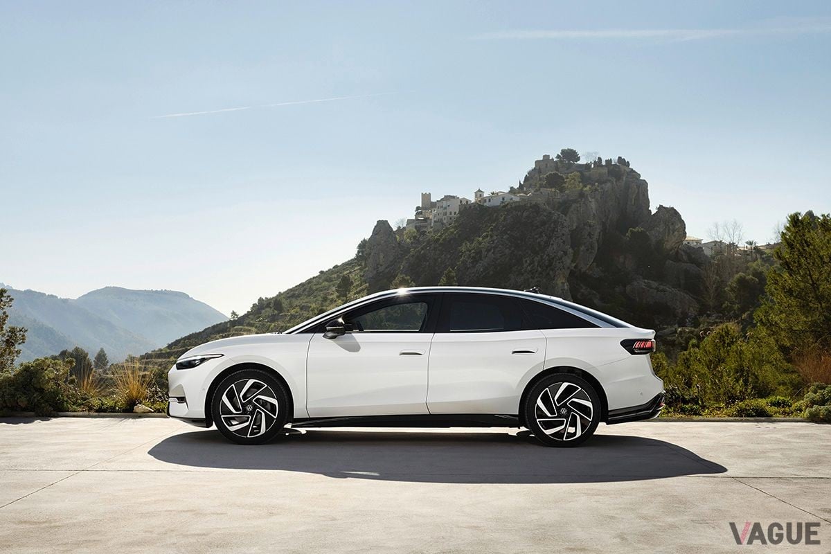 2023年4月に世界初公開されたVWの新型EVセダン「ID.7」