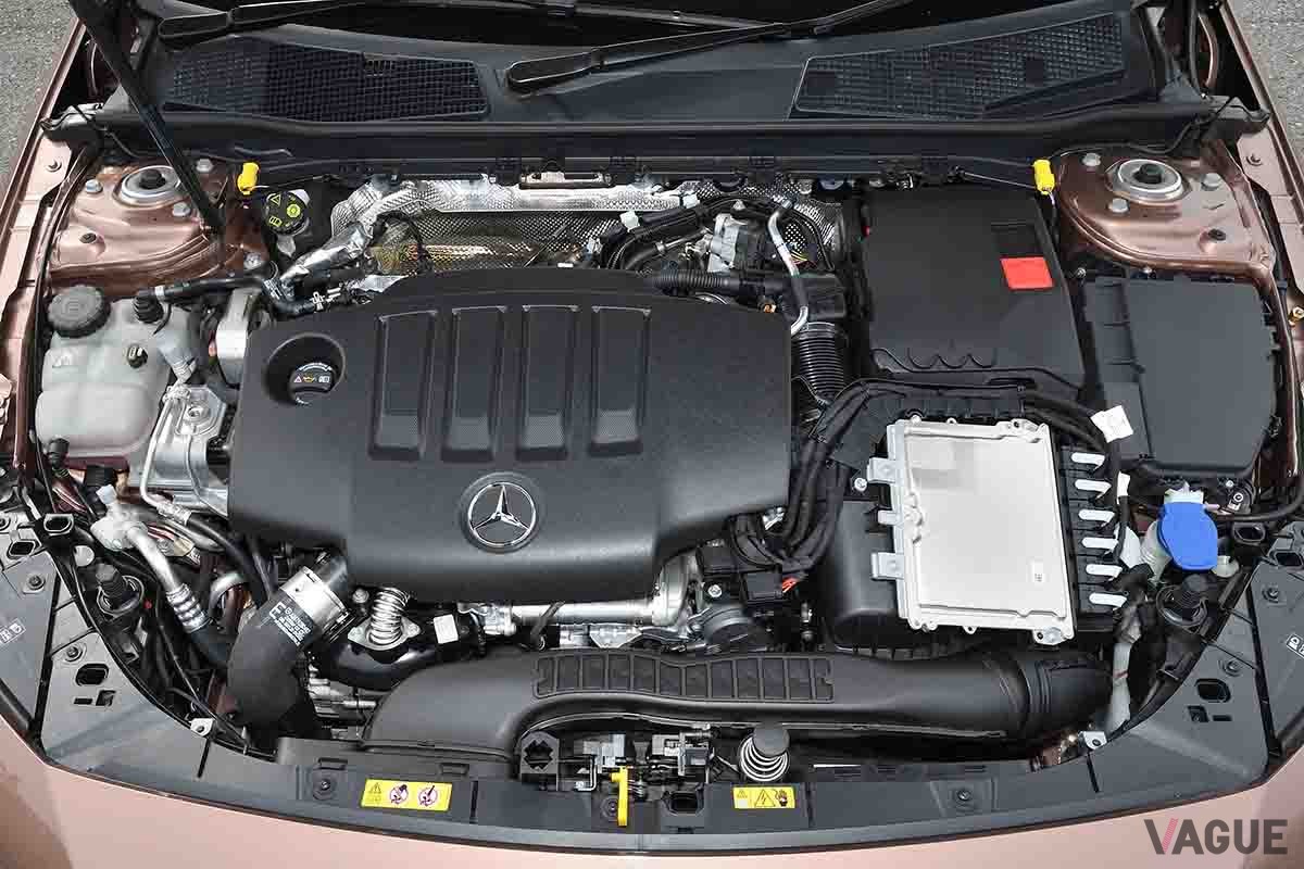 メルセデス・ベンツ改良新型「A200d」のエンジン