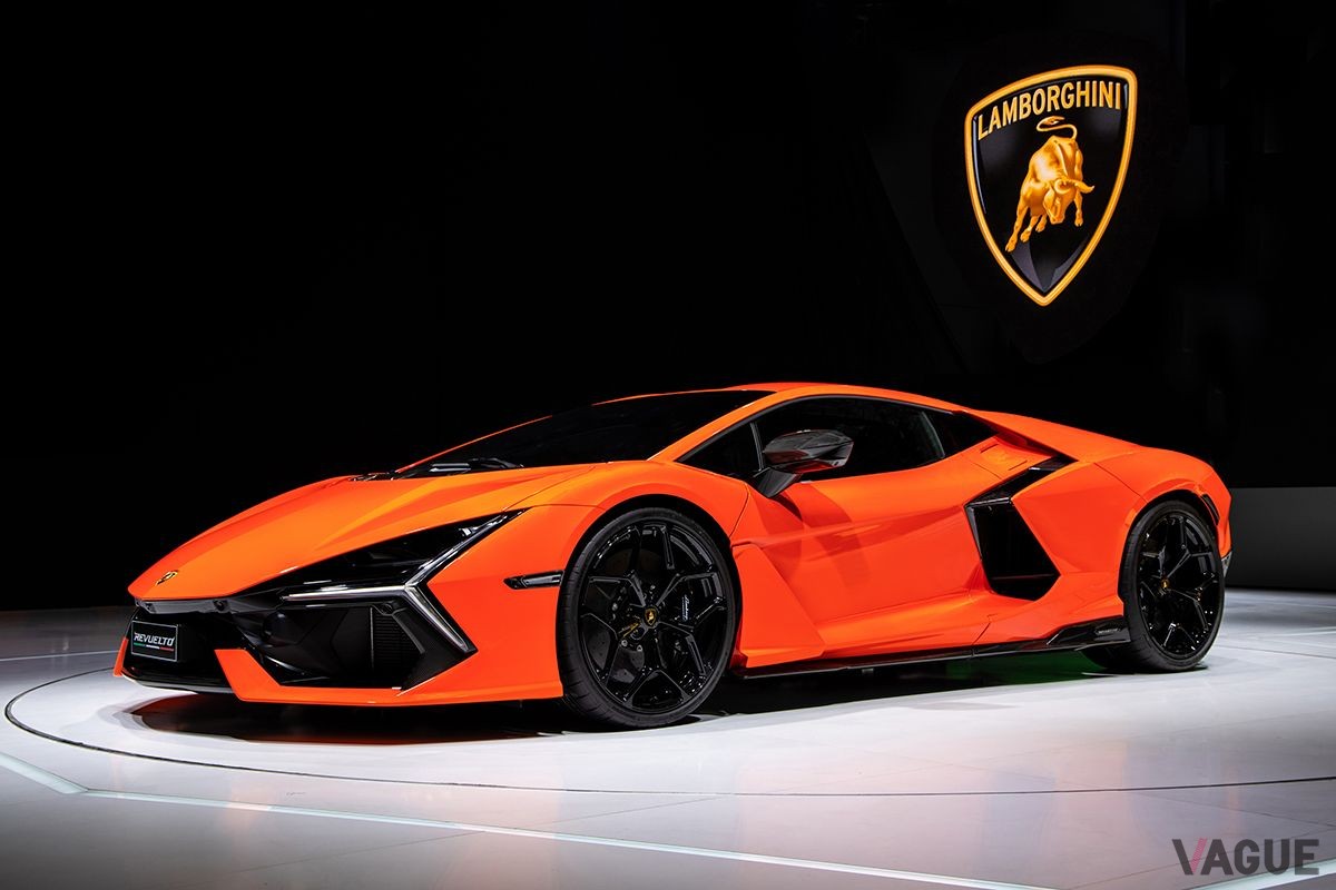 アジア初公開となったランボルギーニ新型「レヴエルト」