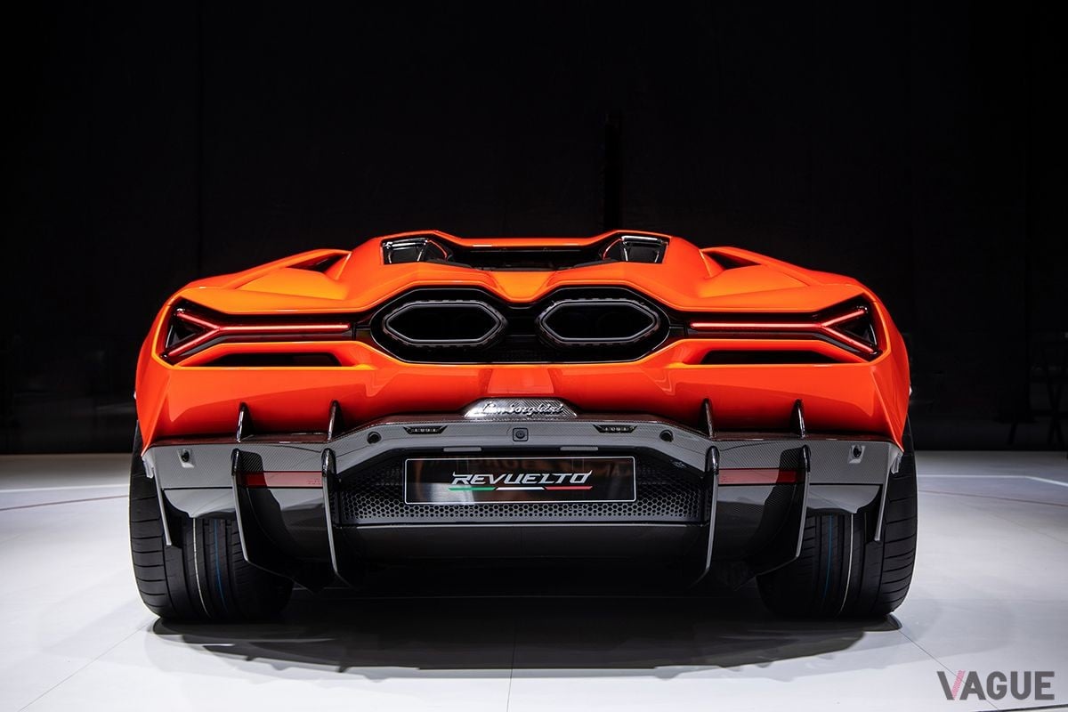 アジア初公開となったランボルギーニ新型「レヴエルト」