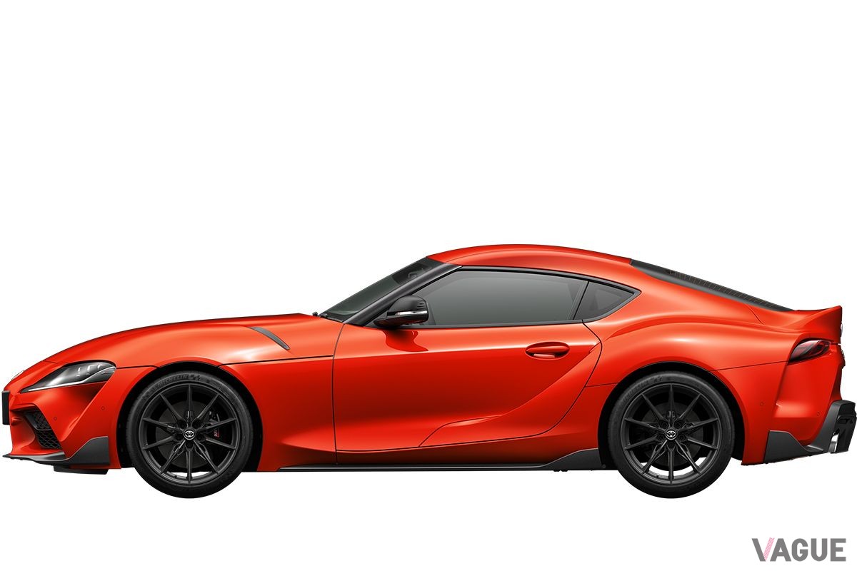 トヨタ「スープラ」プラズマオレンジ100エディション