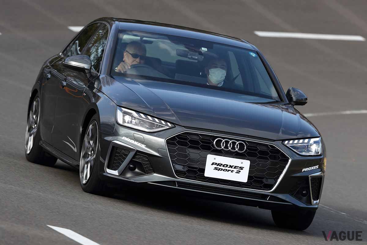 トーヨータイヤ「プロクセス・スポーツ2」を装着したアウディ「A4」
